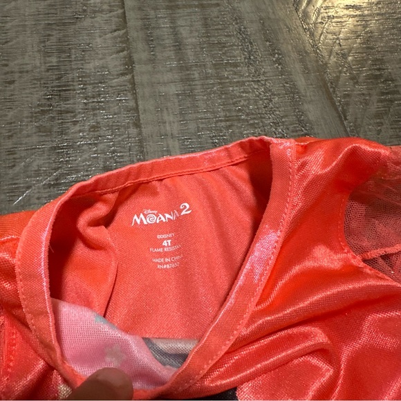 Disney Moana Girls Nightgown Coral - Picture 2 of 4